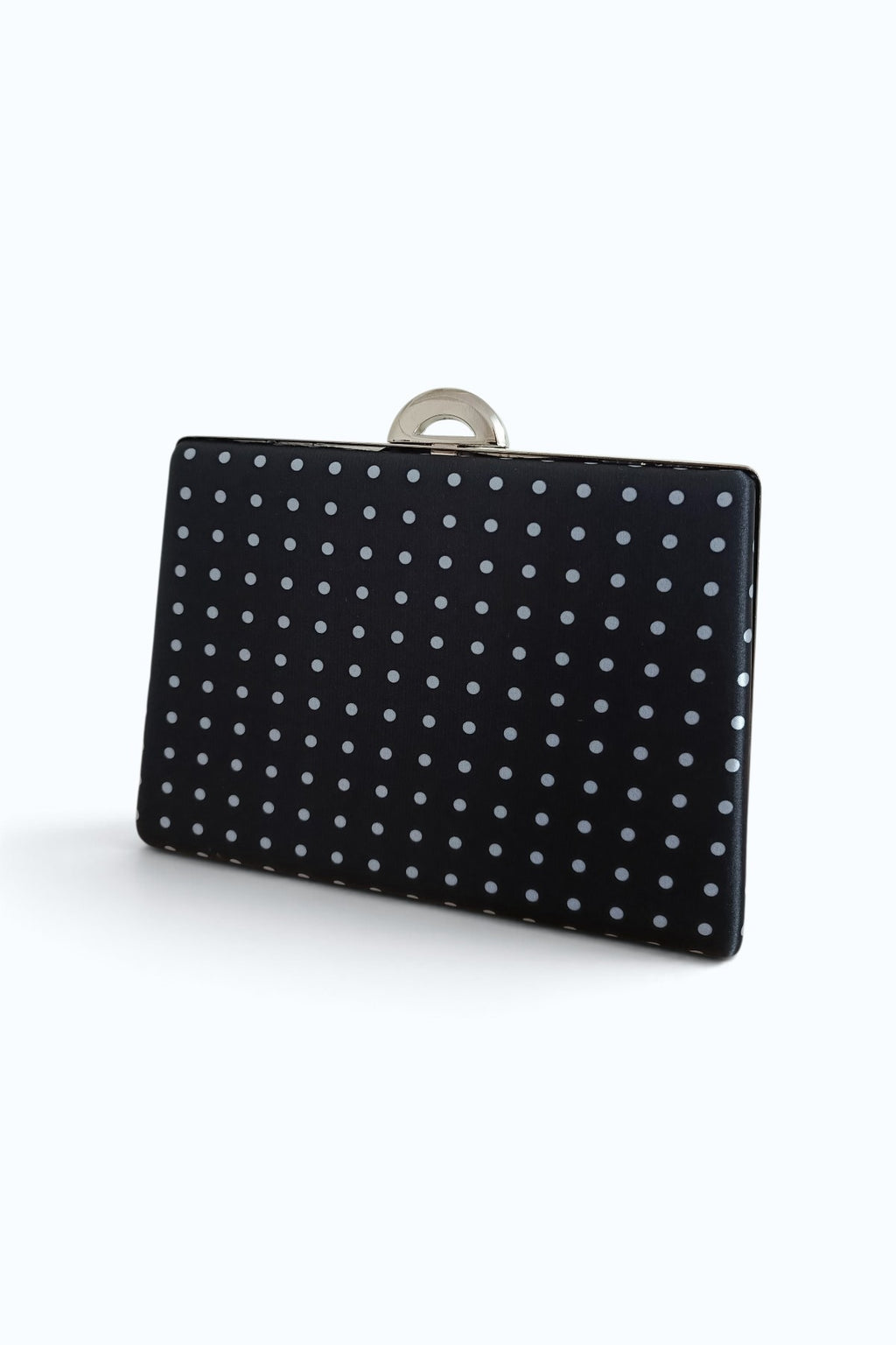 Black Polka Dot Evening Bag