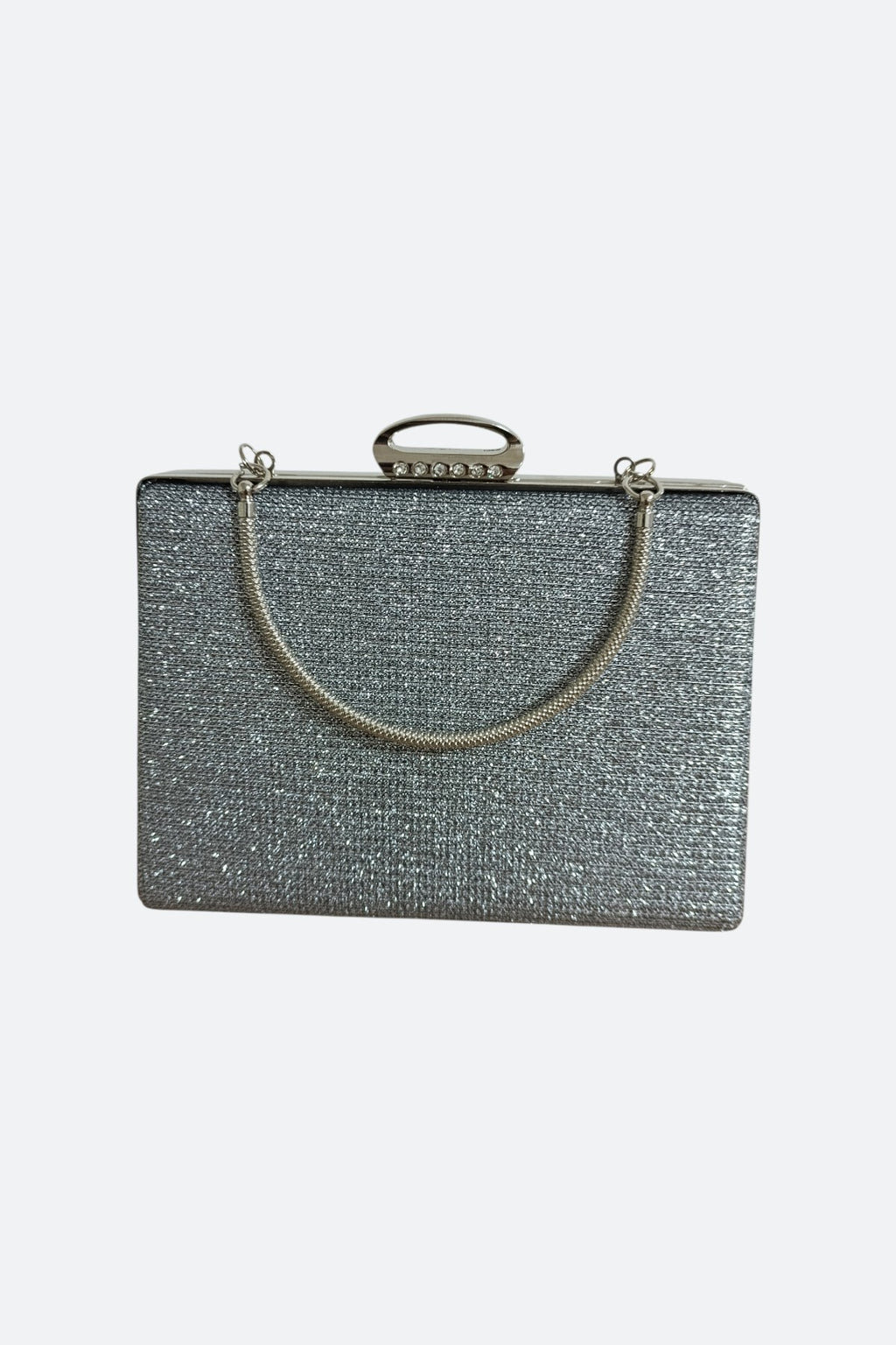 Charcoal Gray Çupra Evening Bag