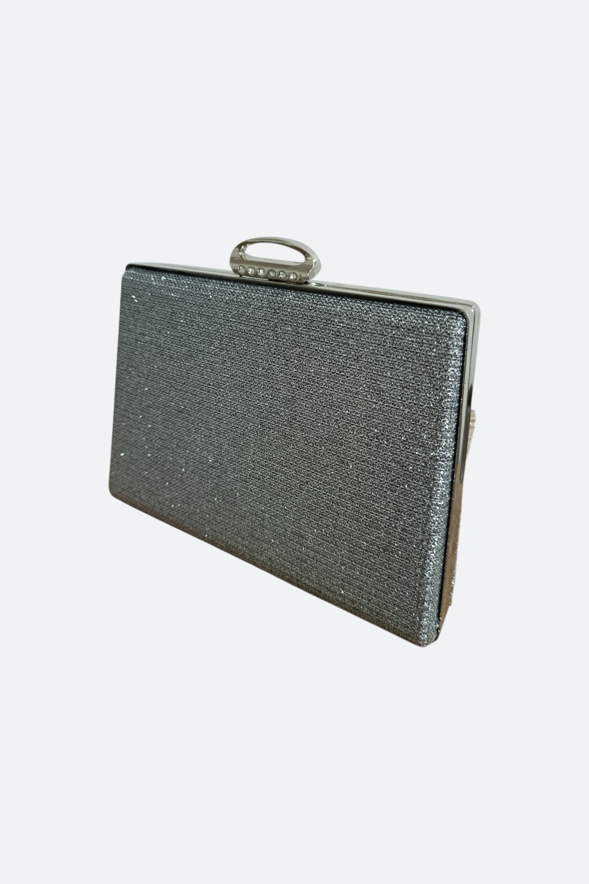 Charcoal Gray Çupra Evening Bag