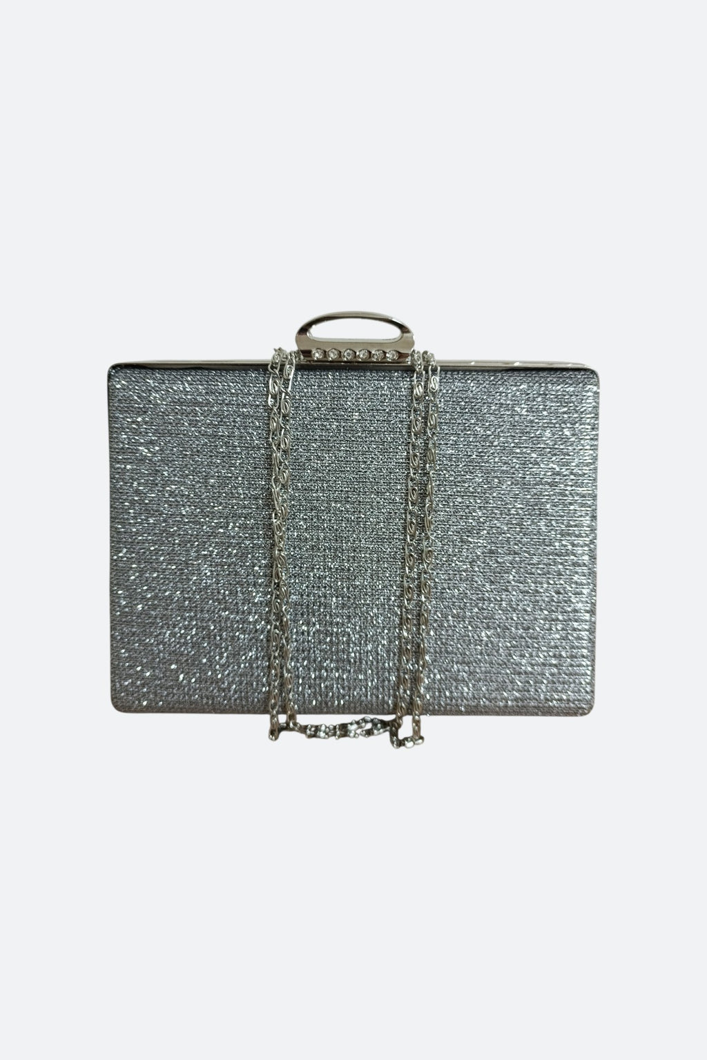 Charcoal Gray Çupra Evening Bag